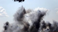 Ukraynada Rusiya helikopteri vuruldu - VİDEO
