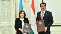 Azərbaycan və Tacikistan parlamentləri SAZİŞ İMZALADI - FOTO