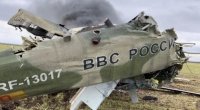 Xersonda Rusiyanın daha iki helikopteri vuruldu - VİDEO