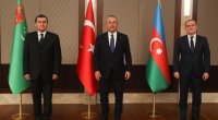 Mövlud Çavuşoğlu azərbaycanlı və türkmənistanlı həmkarları ilə danışdı