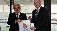 FIFA prezidenti Rövnəq Abdullayevdən bunu xahiş etdi - FOTO