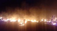 Goranboyda ferma yandı, iş adamına 25 min manatlıq ziyan dəydi - FOTO