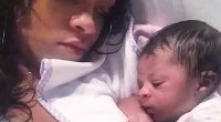 Rihannanın yeni doğulan oğlu ilə FOTOLARI YAYILDI