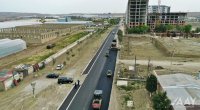 Aşağı Güzdək avtomobil yolu yenidən qurulur - FOTO/VİDEO
