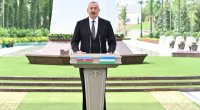 İlham Əliyev Daşkənddə Heydər Əliyev Meydanının açılışında – VİDEO