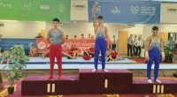 Gənc gimnastımız beynəlxalq yarışda 3 medal qazandı
