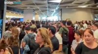Bakı aeroportunda sıxlıq: Sistemdə problem yarandı - YENİLƏNİB/VİDEO