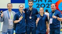 Taekvondoçularımız V İslamiadanı beş medalla başa vurublar