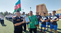 Azərbaycan hərbi dənizçiləri futbol yarışının qalibi oldu - FOTO