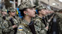 Ukraynada döyüşən azərbaycanlı qadınlar - FOTO