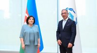 Sahibə Qafarova Parlamentlərarası İttifaqın prezidenti ilə görüşdü - FOTO