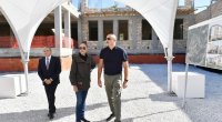 Prezident və birinci xanım Şuşada 1 saylı tam orta məktəbin inşası ilə tanış olub - FOTO-VİDEO