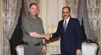 İbrahim Kalın Ukrayna Prezident Administrasiyasının rəhbəri ilə görüşdü