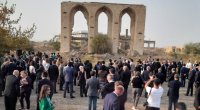 Milli Şəhərsalma Forumunun iştirakçıları Ağdam Teatrının qalıqları ilə tanış olub