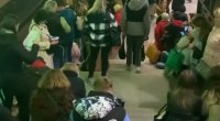 Kiyevdə əhali metrolara sığındı - VİDEO 