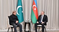 İlham Əliyev Astanada Pakistanın Baş naziri ilə görüşdü - FOTO