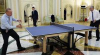 Astanada RƏNGARƏNG GÖRÜNTÜLƏR – Prezidentlər stolüstü tennis oynadı - FOTO/VİDEO 