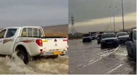 Su basmış ərazidə sürücülər bu yoldan İSTİFADƏ EDƏCƏK