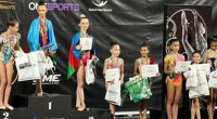 Gimnastlarımız beynəlxalq yarışda 26 medal qazanıb - FOTO