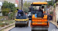 Paytaxtın bu küçəsi təmir edilir - FOTO