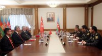 Müdafiə naziri Türkiyənin hərbiyönümlü QHT rəhbərləri ilə görüşüb - FOTO 