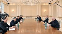 İlham Əliyev Türkmənistan Baş nazirinin müavini ilə görüşdü - VİDEO
