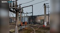 Şəmkirdə elektrik stansiyasında yanğın: Ərazi işıqsız qaldı - FOTO