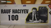 Rauf Hacıyevin 100 illik yubileyi ilə bağlı qala konsert keçirilib - VİDEO