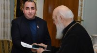AZƏRTAC-ın Ukrayna müxbiri ölkənin patriarxı tərəfindən medalla TƏLTİF EDİLDİ - FOTO 