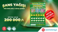 İlin ilk “Poz-Qazan” oyunu – 200 000 manat böyük uduşlu “Şans Yağışı” satışda!