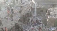 Hələbdə yaşayış binası çökdü - 10 nəfər ölüb, biri uşaqdır