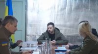Zelenski Nikolayev vilayətində hərbi vəziyyəti müzakirə etdi - VİDEO