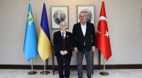 Çavuşoğlu Krım Tatarlarının lideri ilə görüşdü