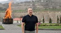 İlham Əliyev 30 il sonra Talış kəndində Novruz tonqalını alovlandırdı - FOTO/VİDEO