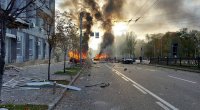 Kiyevə dronlarla HÜCUM: Ölənlər və yaralananlar var
