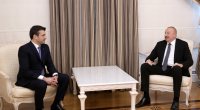 Prezident Selçuk Bayraktarı qəbul etdi - FOTO/VİDEO