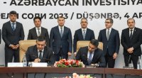 Azərbaycanla Tacikistan arasında anlaşma memorandumları imzalandı - FOTO 