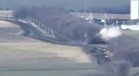 Ukrayna Ordusu Rusiyaya edilən artilleriya hücumlarının görüntülərini YAYDI - VİDEO 