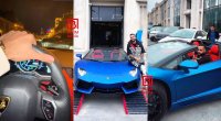Bakıya gələn Hüseyn Həsənov yeni “Lamborghini” avtomobili aldı - FOTO/VİDEO
