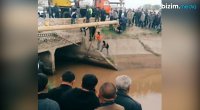 Beyləqanda kanala düşən sürücüdən XƏBƏR VAR 