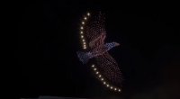 Bakı səmasında möhtəşəm DRON ŞOUSU - VİDEO
