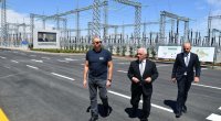 Prezident “Cəbrayıl” enerji qovşağının açılışında iştirak edib