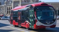 Bakıda 132 marşrut avtobusu GECİKİR