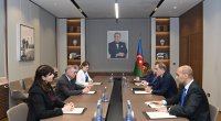 Ceyhun Bayramov BMT Baş katibinin köməkçisi ilə görüşüb - FOTO