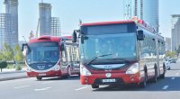 Paytaxtda 93 marşrut avtobusu GECİKİR