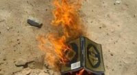 Stokholmda Quran kitabını İraqdan olan müsəlman yandırıb - FOTO