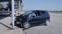 Kürdəmirdə qadın sürücü avtomobili aşırdı: Özü və 2 uşağı xəsarət aldı - FOTO/VİDEO