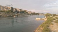 Yuxarı Qarabağ kanalının bir hissəsi uçdu - Ərazini su BASDI - FOTO