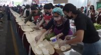 Meksikada 75 metr uzunluğunda sendviç hazırlandı – VİDEO   