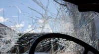 Bakı-Quba yolunda polis maşını qəzaya uğradı - VİDEO